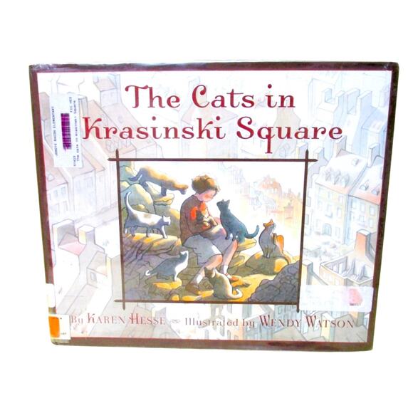 The Cats in Krasinski Square by Karen Hesse (2004, Hardcover) Children Fiction - Picture 1 of 3